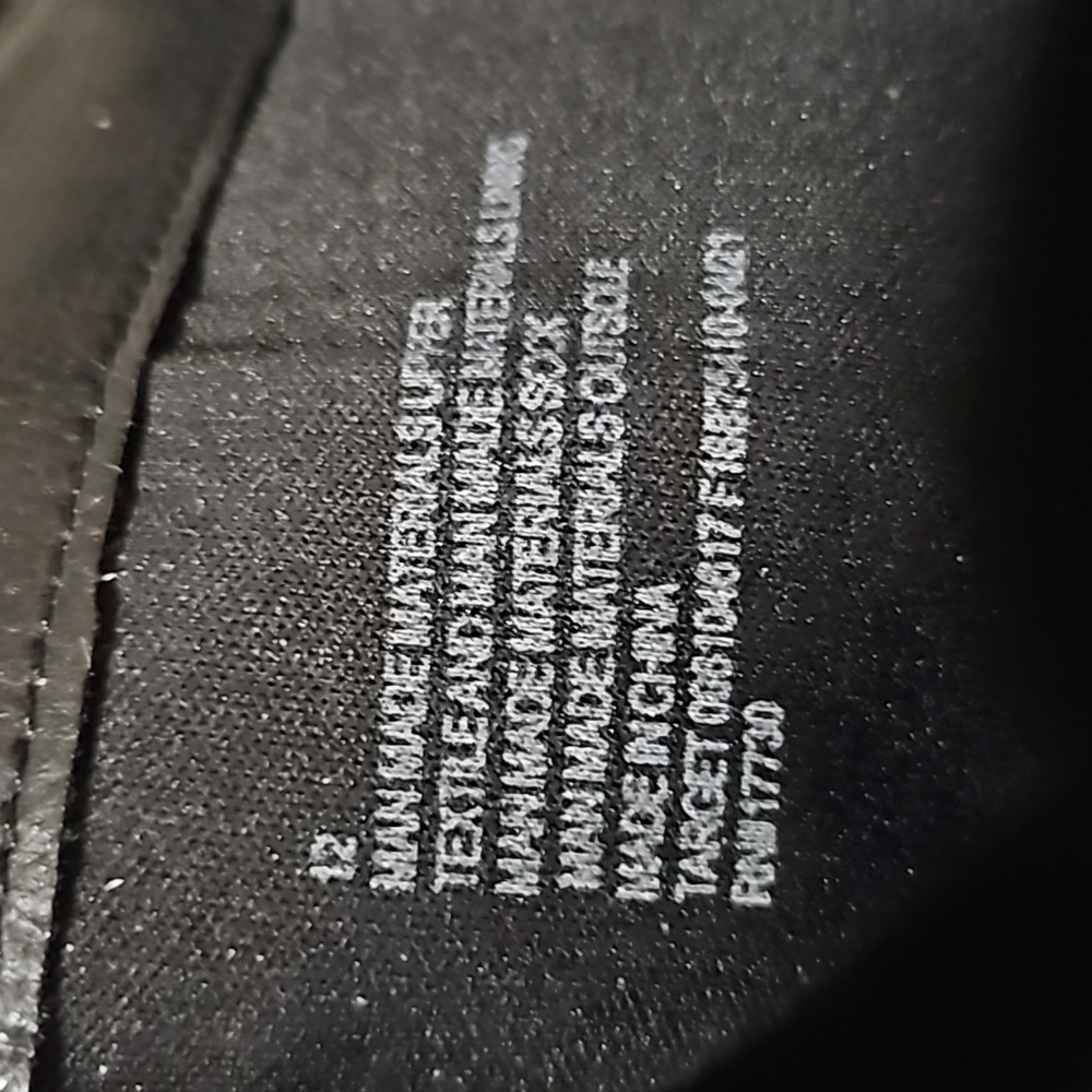 Universal Thread Black Platform Booties Size 12m - image 8